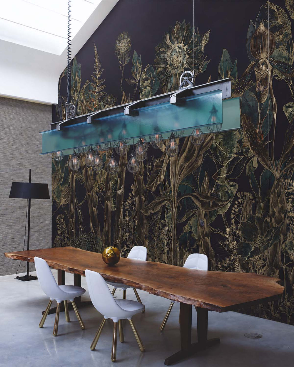 Sambucus Ethereal Botanical Rainforest Mural M3061