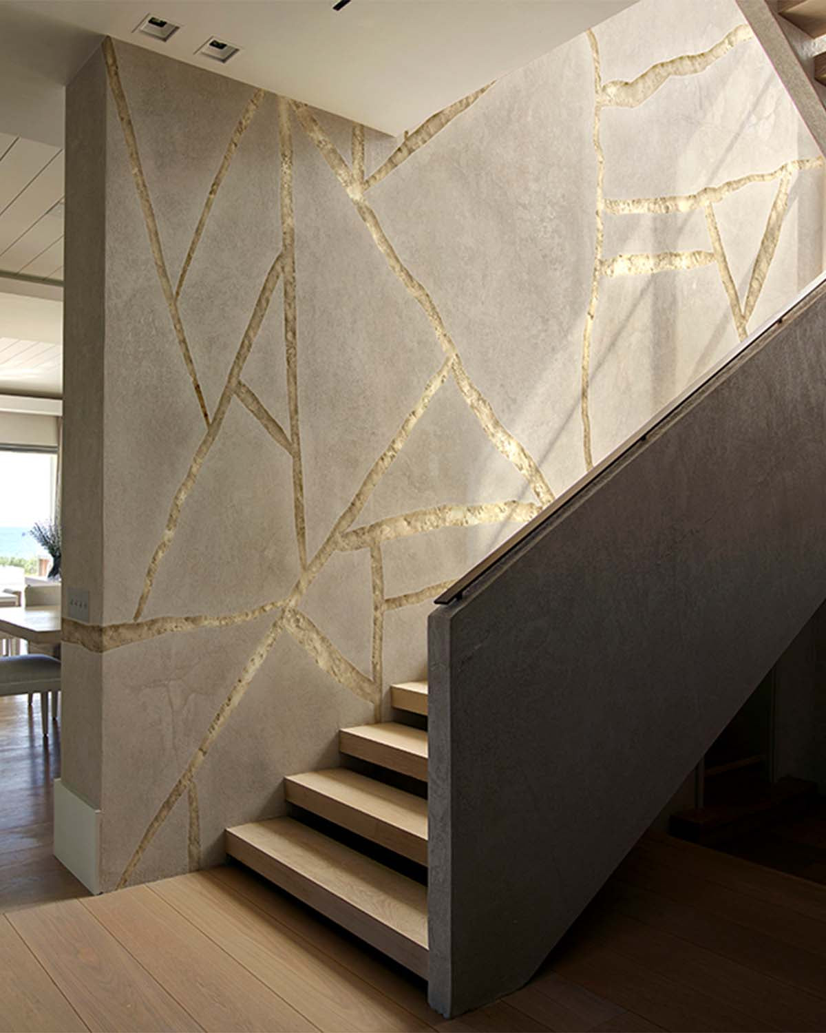 Desert Dune Cracked Wabi-Sabi Walls Mural M3063