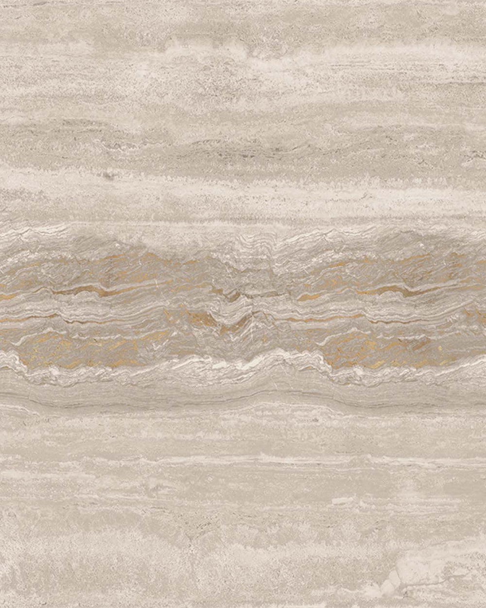 Sepia Tone Stratified Marble Stone Mural M3082
