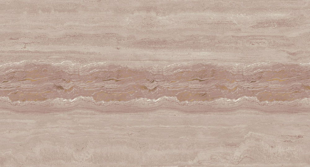Caramel Kiss Stratified Marble Stone Mural M3083