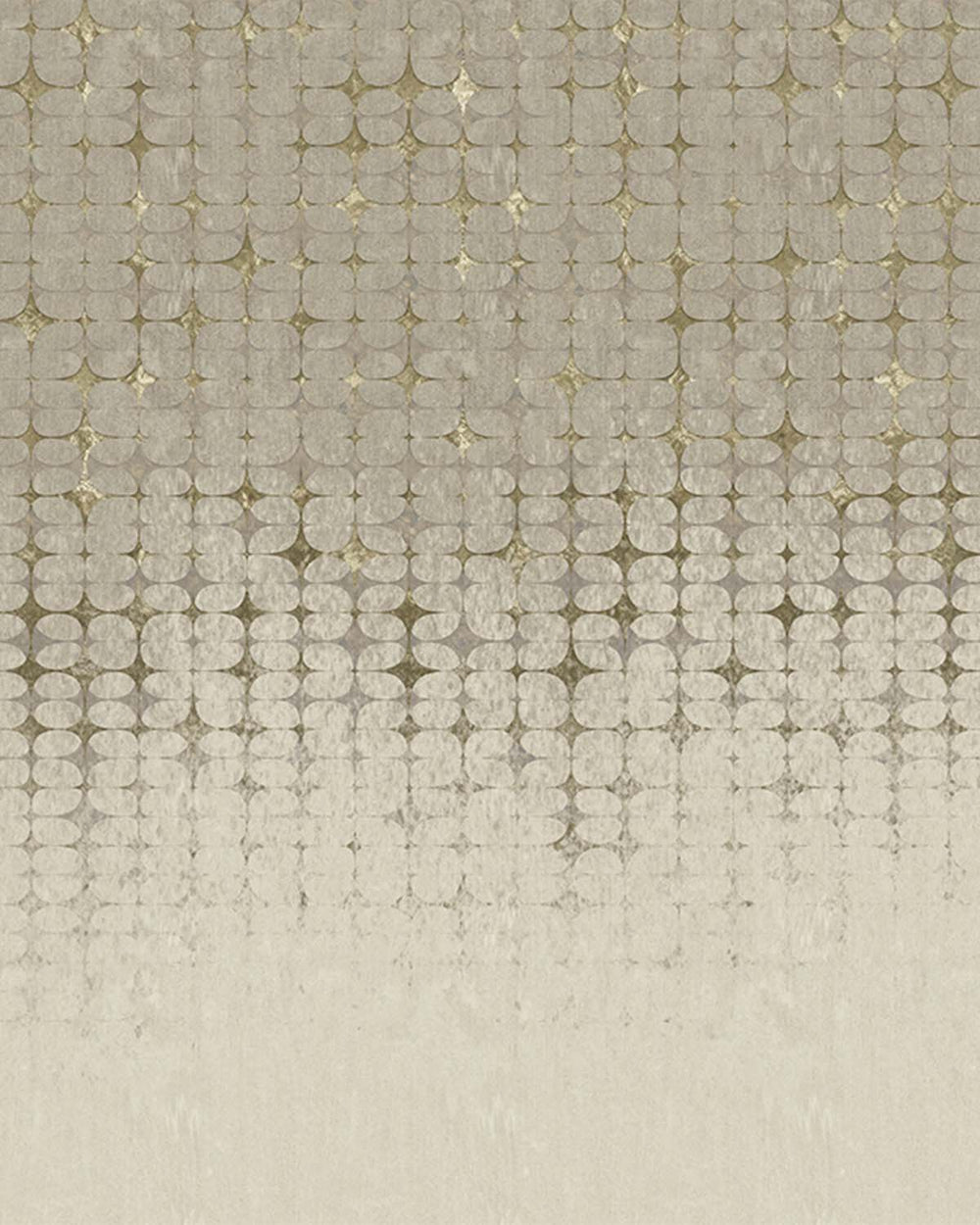 Nomad Gray Architectural Mesh Gradient Mural M3091