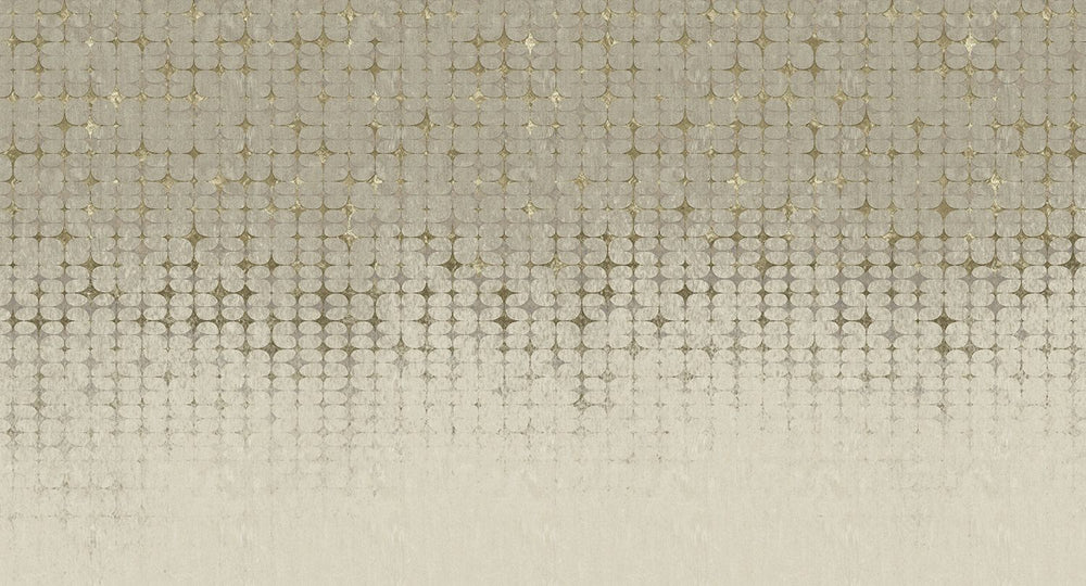 Nomad Gray Architectural Mesh Gradient Mural M3091