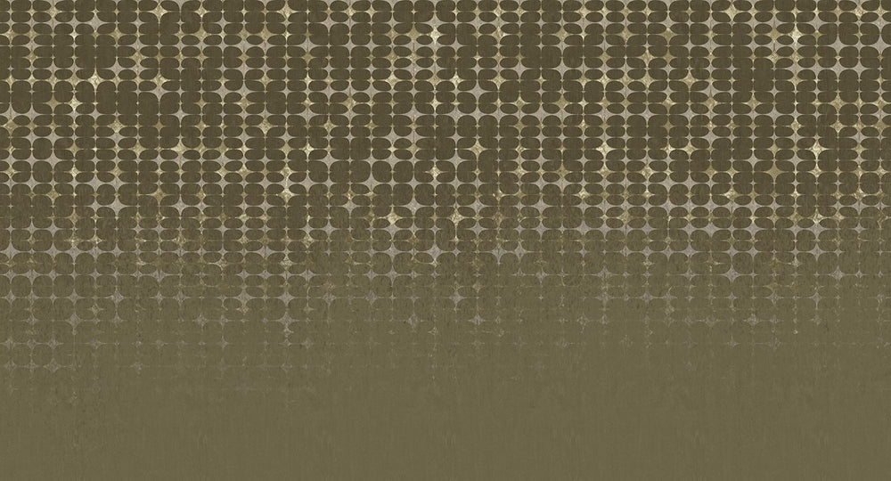 Rikan Brown Architectural Mesh Gradient Mural M3092