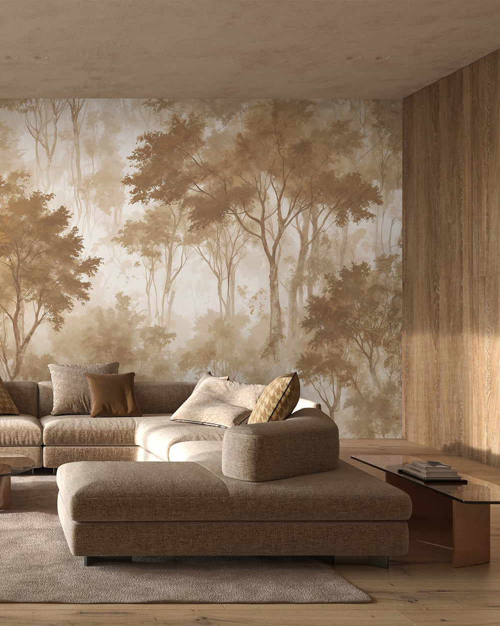 Chester Brown Serenity Forest Mural M3100