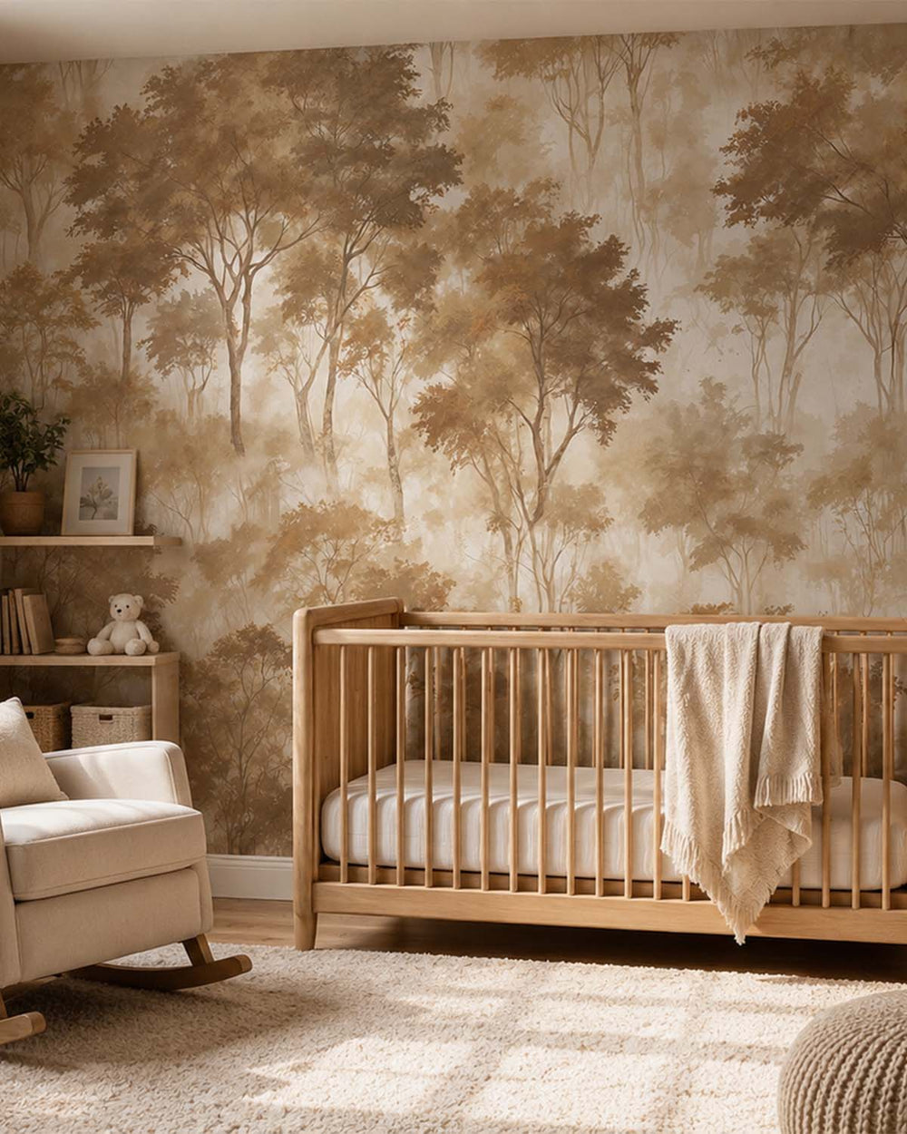 Chester Brown Serenity Forest Mural M3100