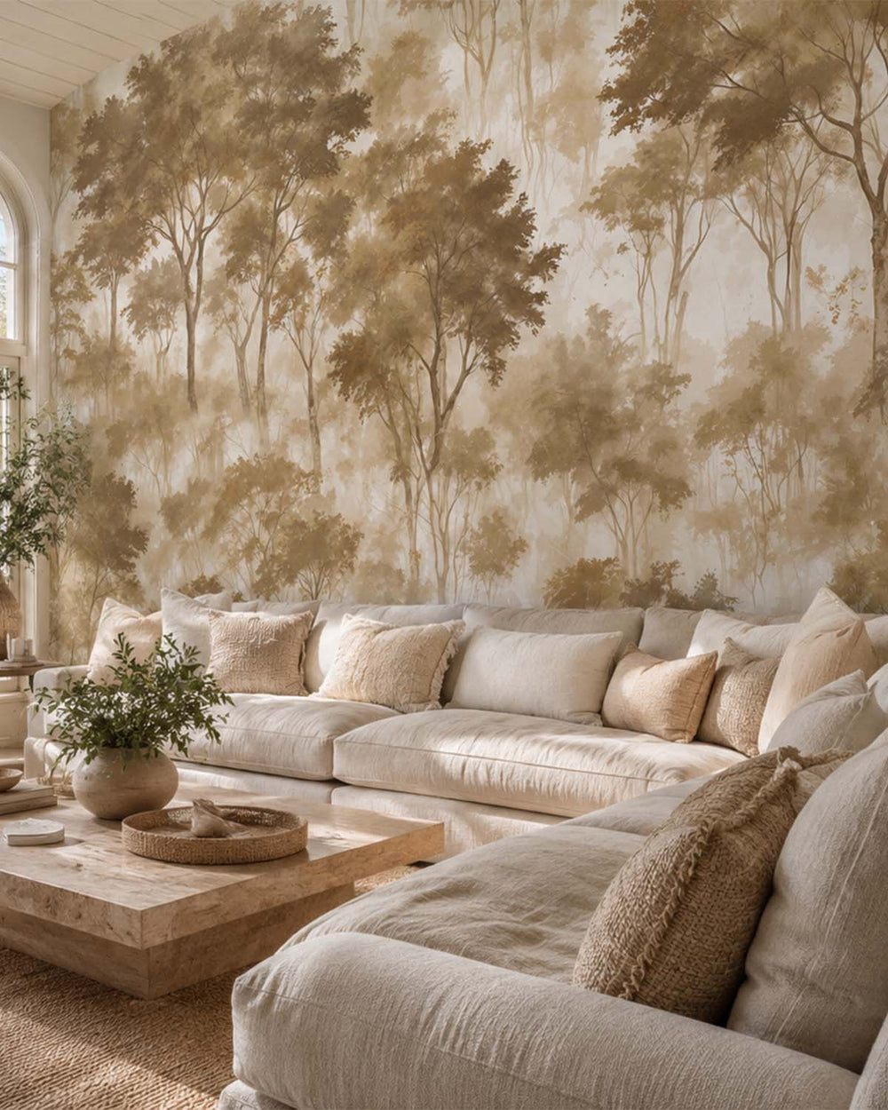 Chester Brown Serenity Forest Mural M3100