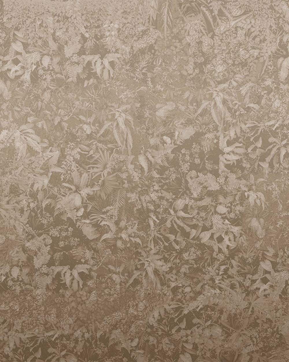 Gazelle Brown Timeless Floral Landscape Mural M3121