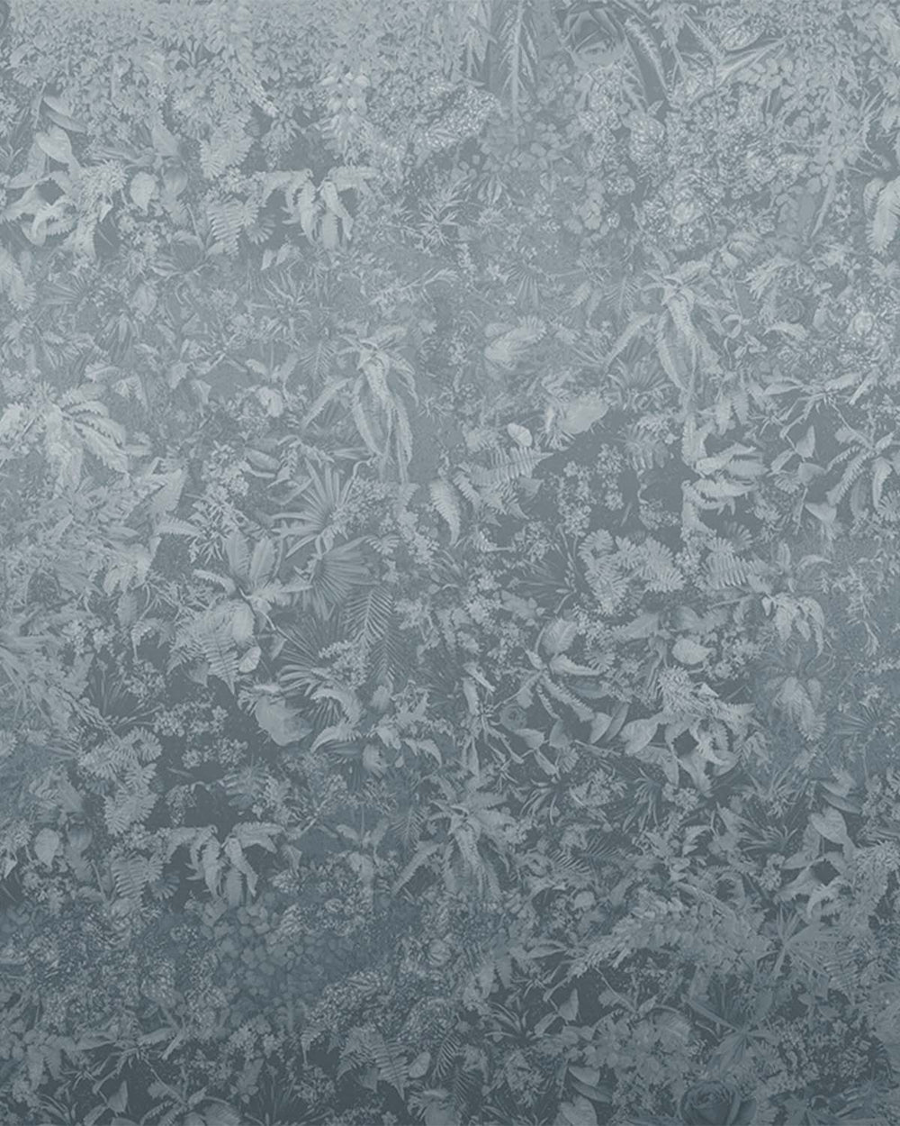 Slate Grey Timeless Floral Landscape Mural M3123