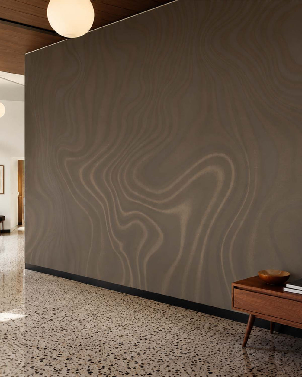 Metropolis Luxe Marbling Swirl Mural M3140