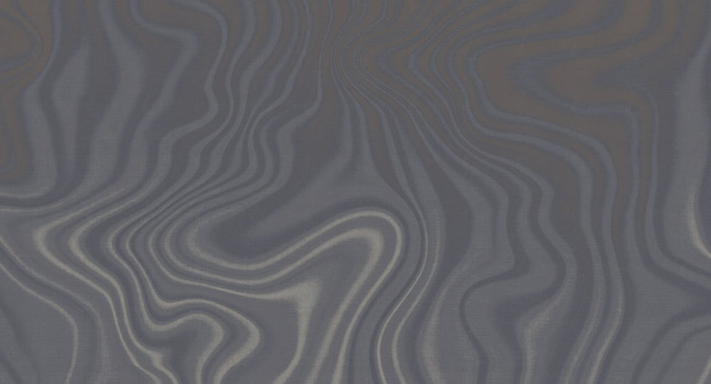 Blackish Grey Luxe Marbling Swirl Mural M3141