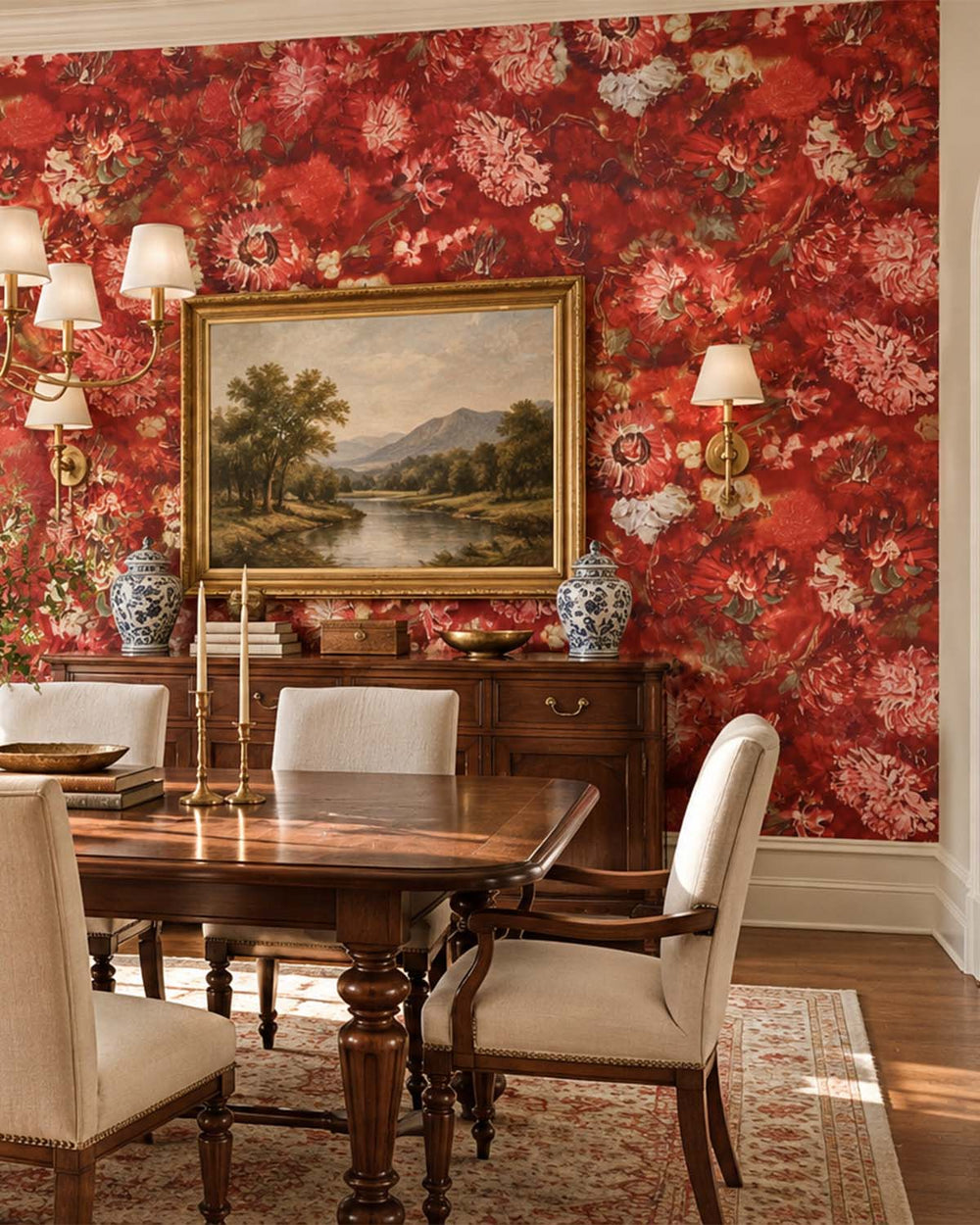 Autumn Ridge Van Gogh Custom Mural M3191