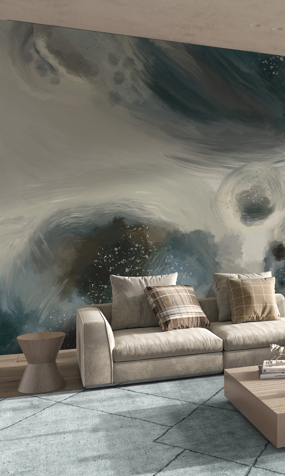 Abstract Bubbles Wall Mural M2640
