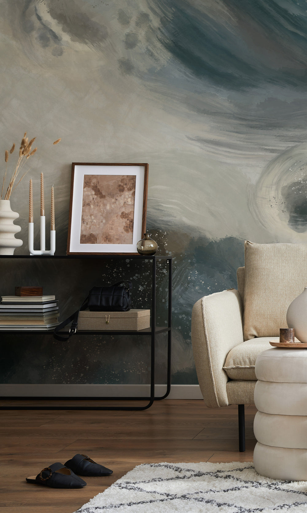 Abstract Bubbles Wall Mural M2640