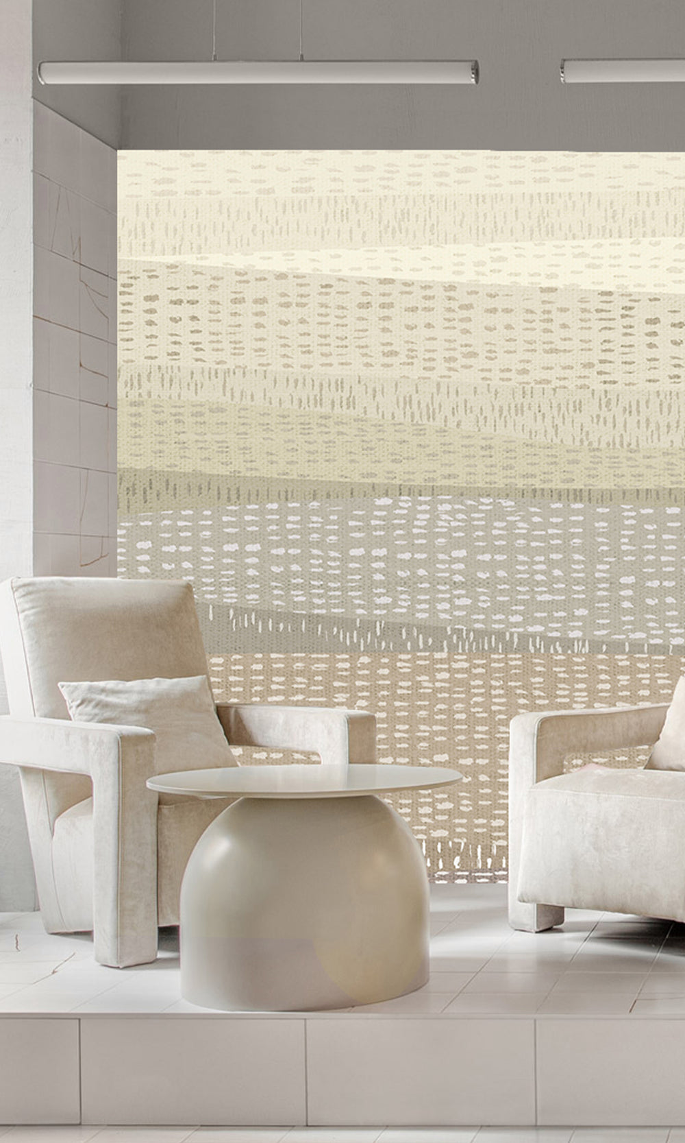Chalkboard Stripe Collage Murals M2654 - Sample
