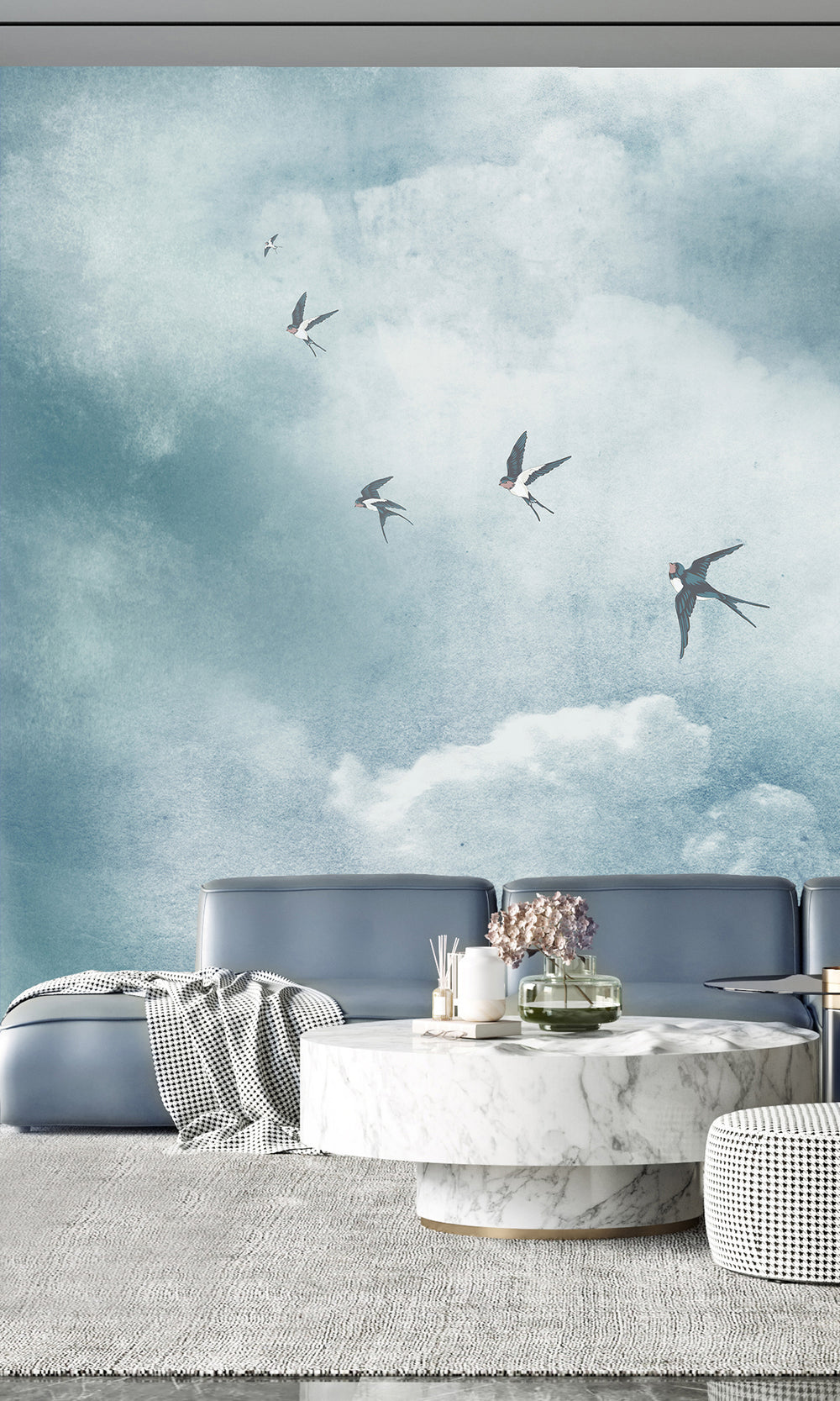 Migratory Swallows Murals M2641