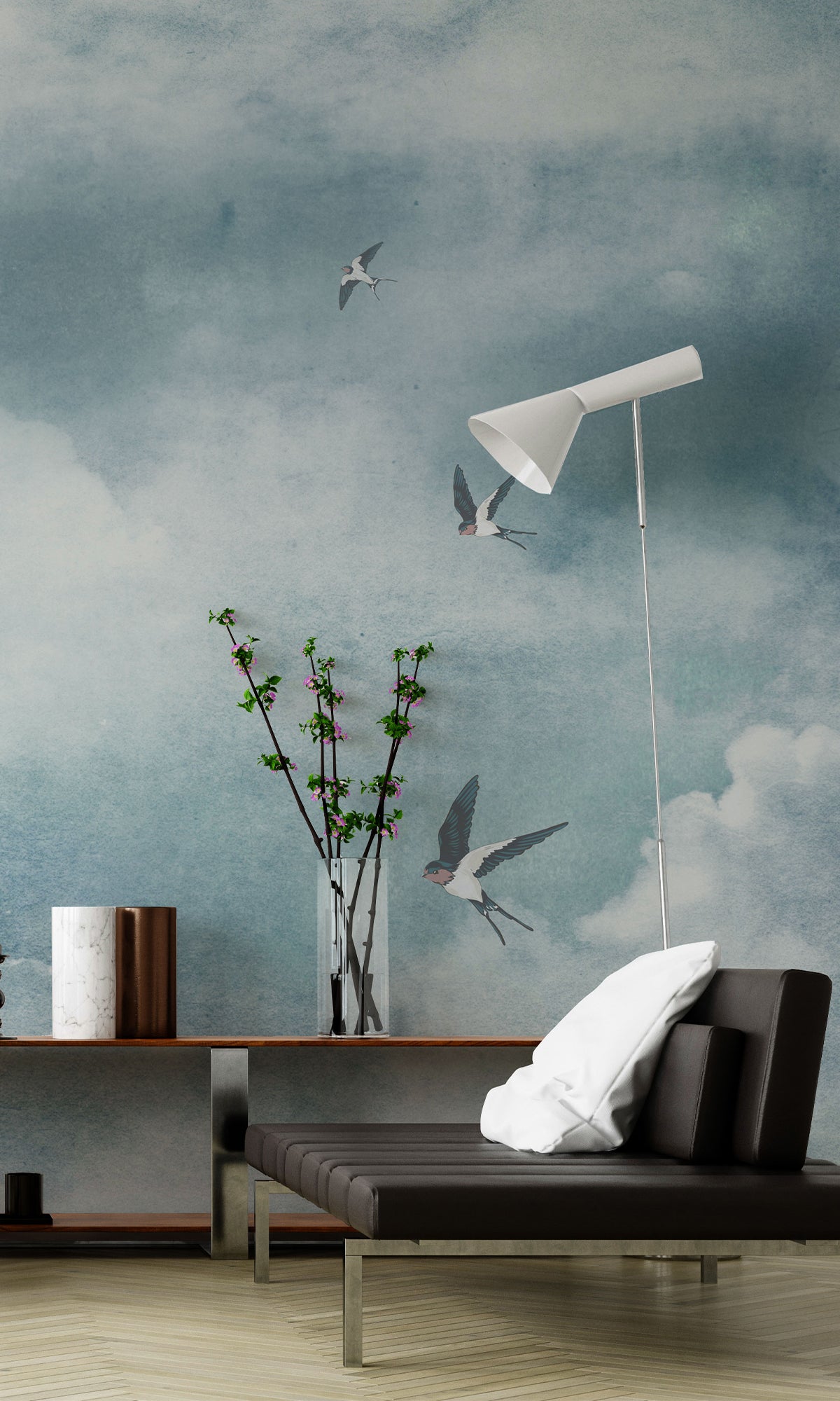 Migratory Swallows Murals M2641