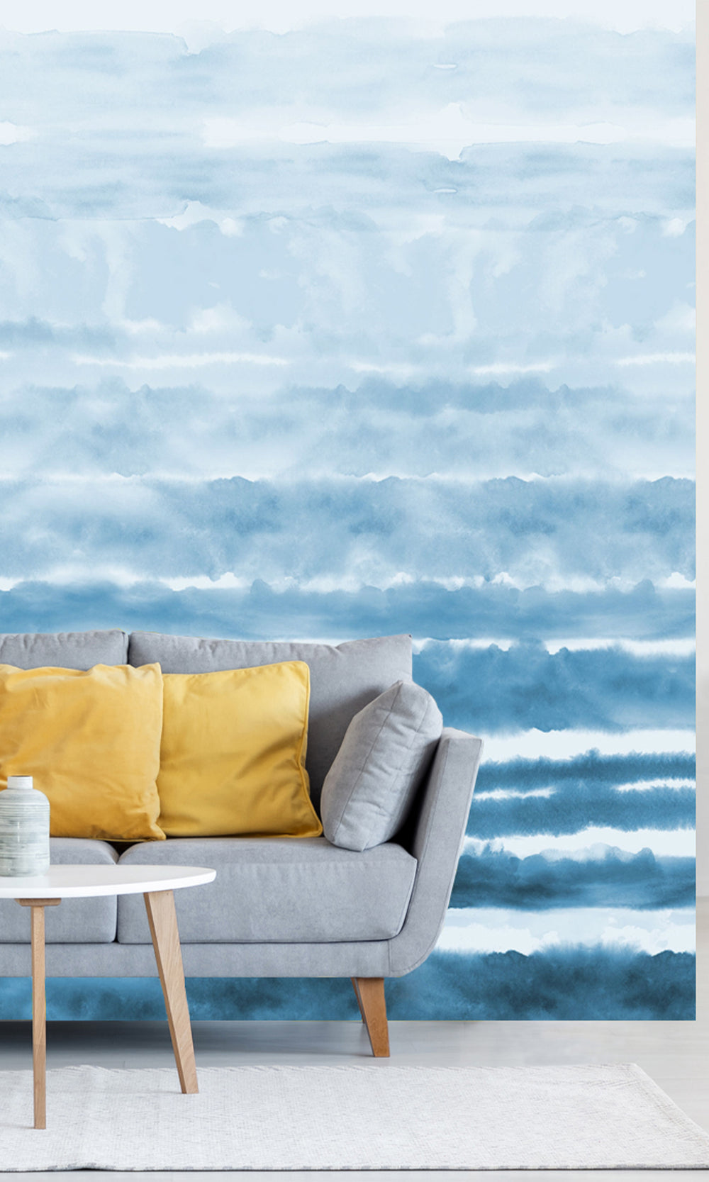 Rolling Abstract Waves Murals M2659