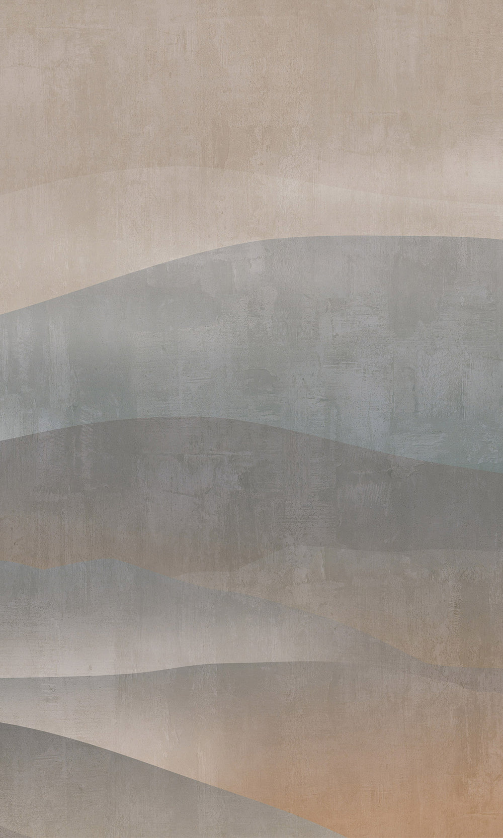 Abstract Mountain Range Wall Mural M2652