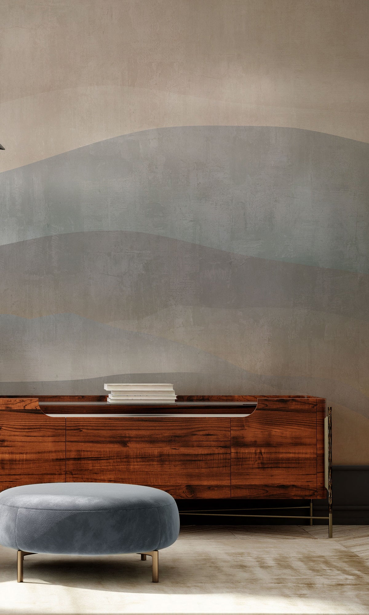 Abstract Mountain Range Murals M2652