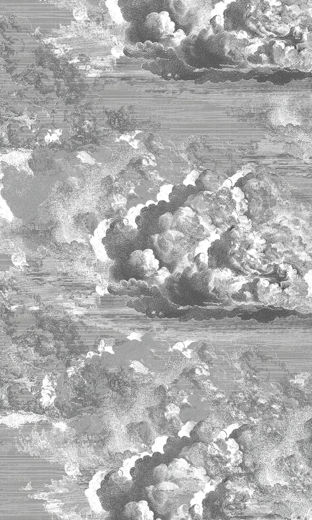 Abstract Clouds Murals M2644 - Sample