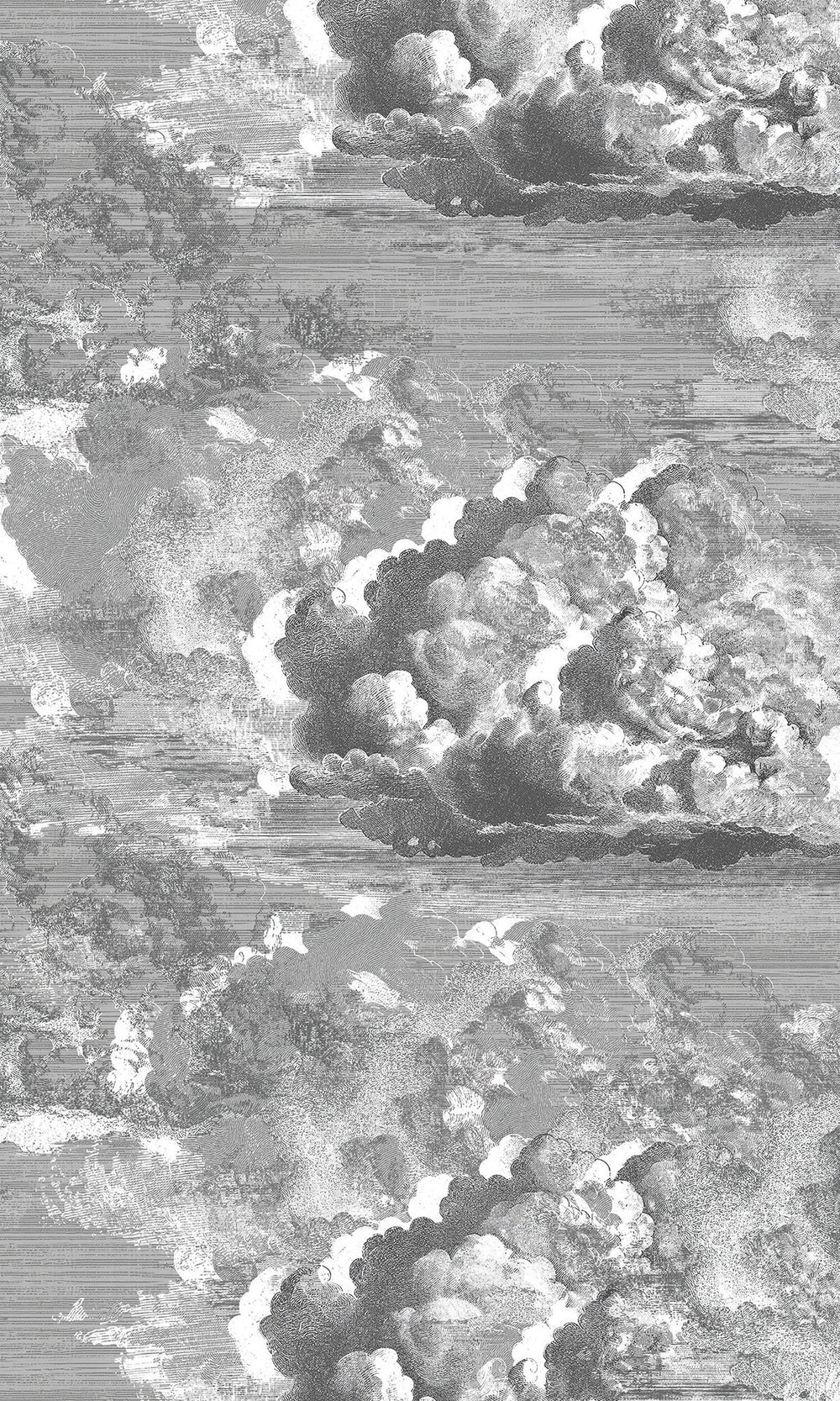 Abstract Clouds Murals M2644 - Sample