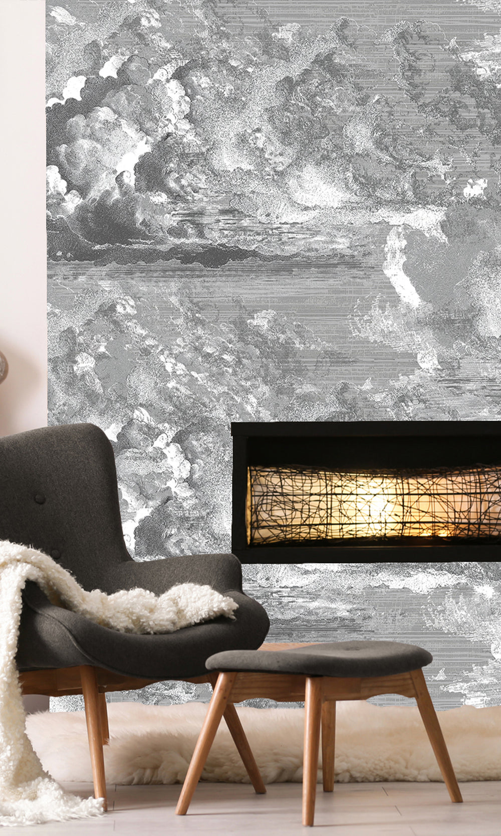 Abstract Clouds Murals M2644 - Sample