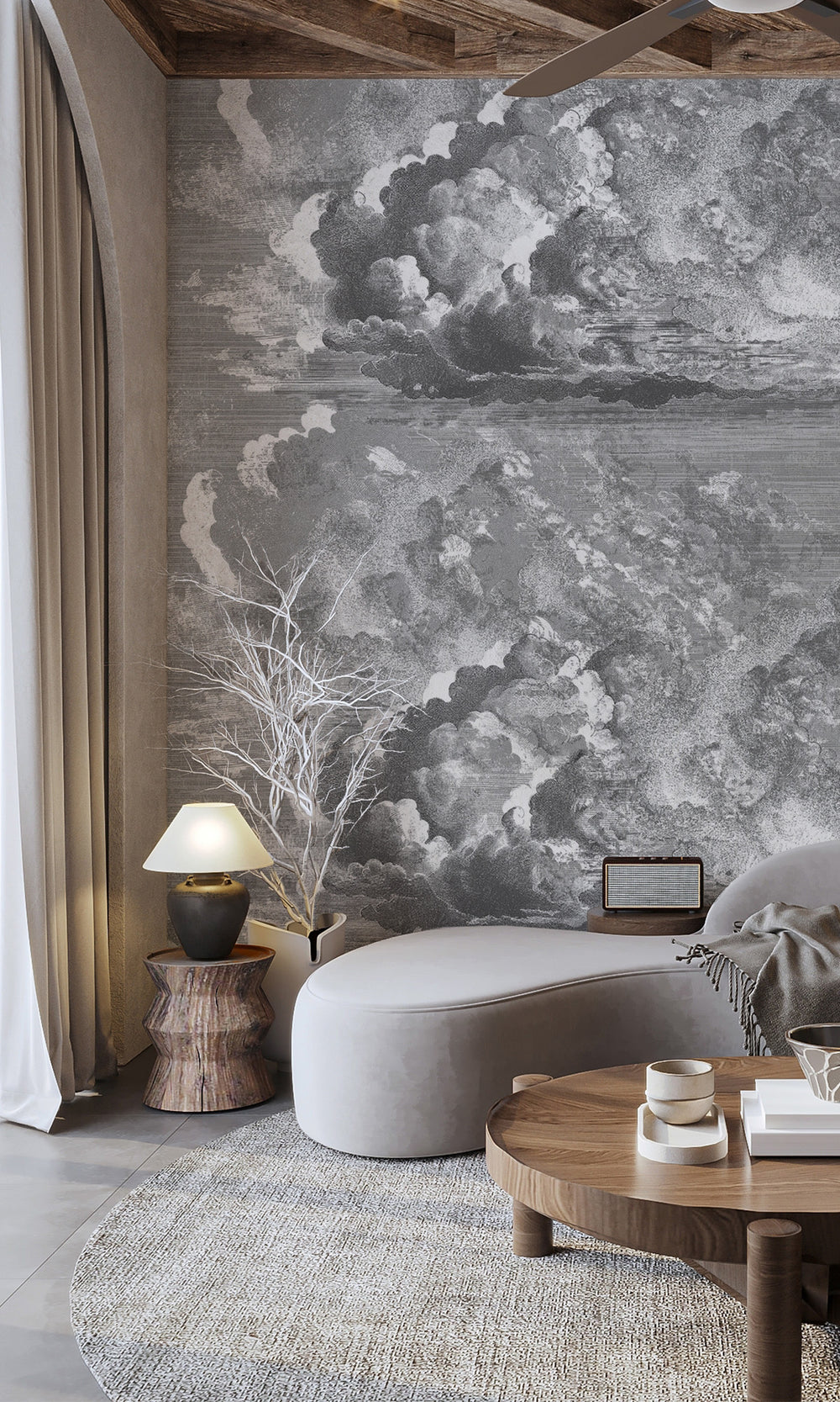 Abstract Clouds Murals M2644 - Sample