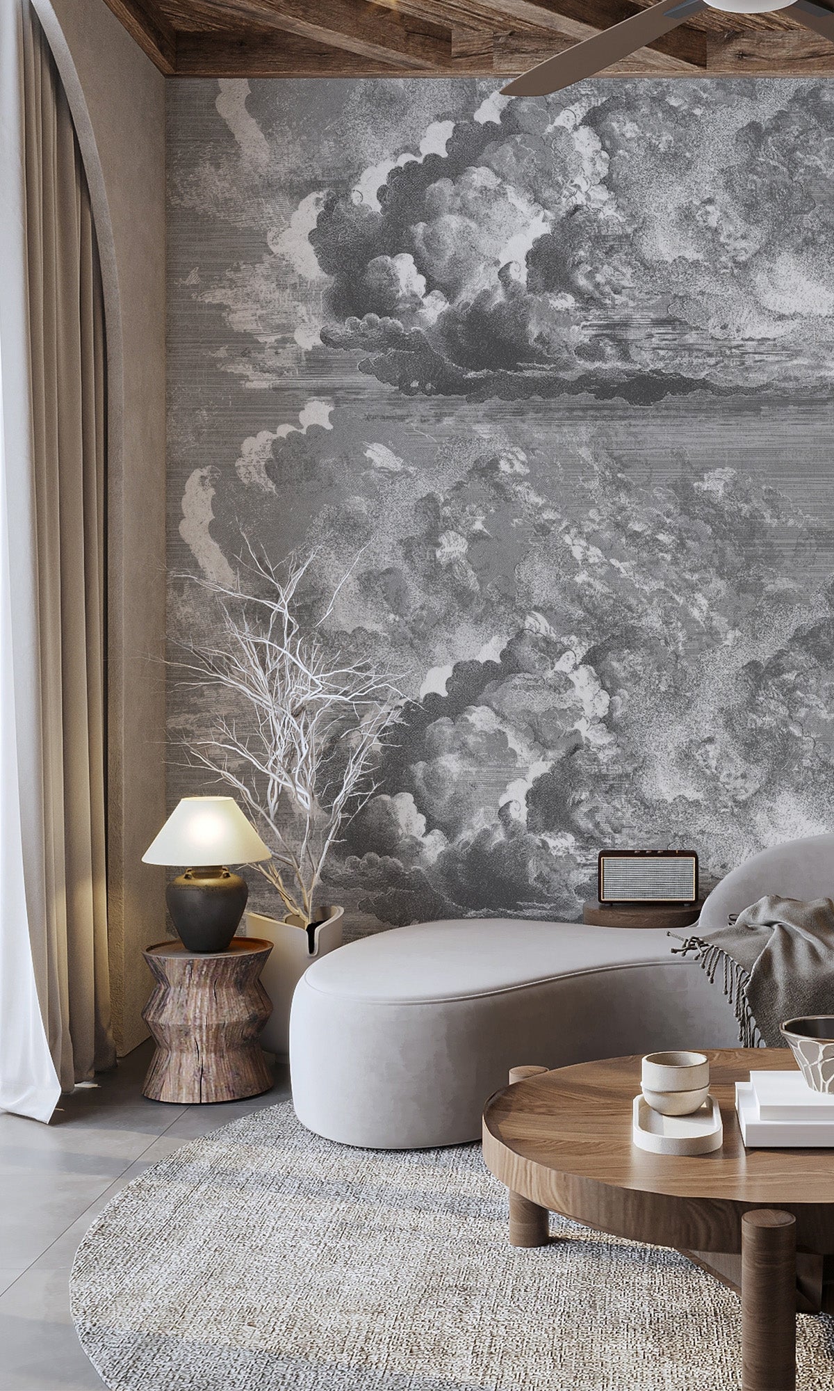 Abstract Clouds Murals M2644