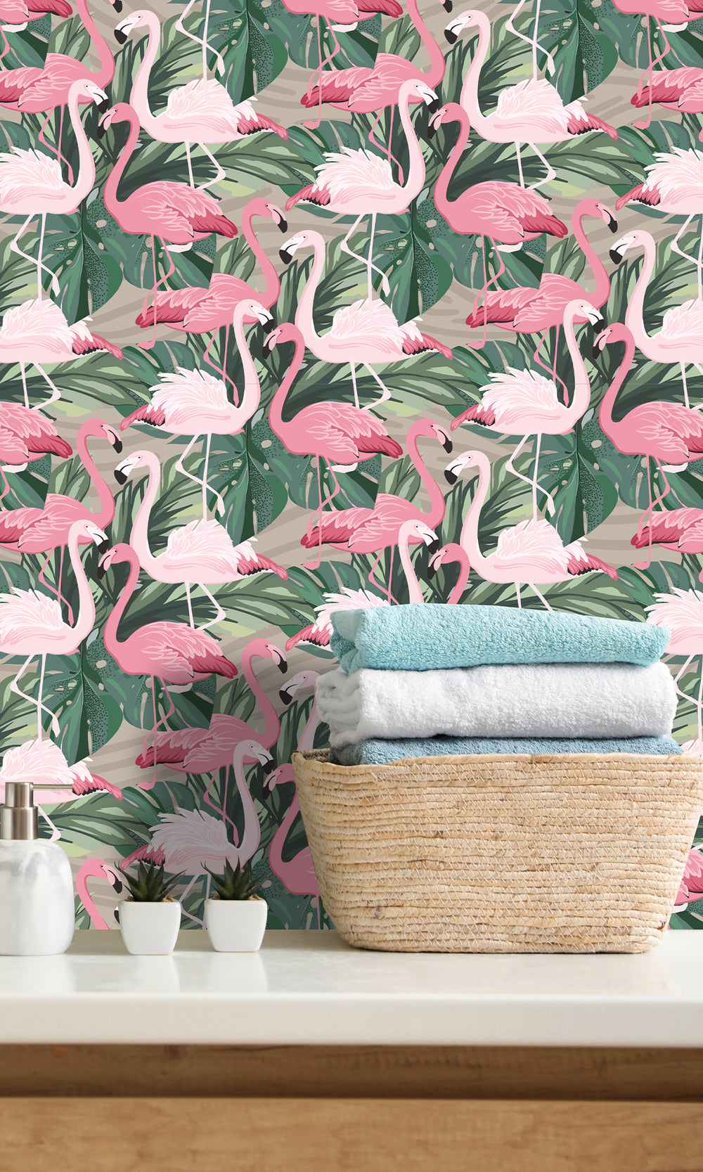 Frolicking Pelicans Murals M2666 - Sample