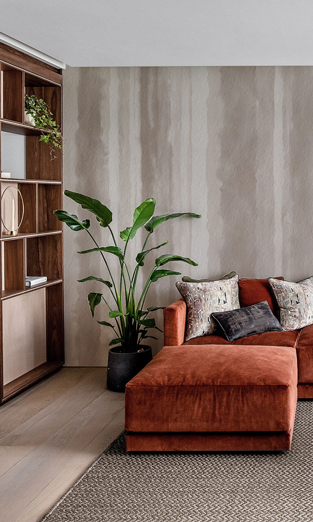 Abstract Painted Stripes Wall Mural M2653
