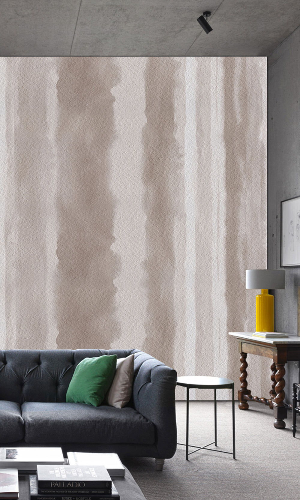 Abstract Painted Stripes Wall Mural M2653