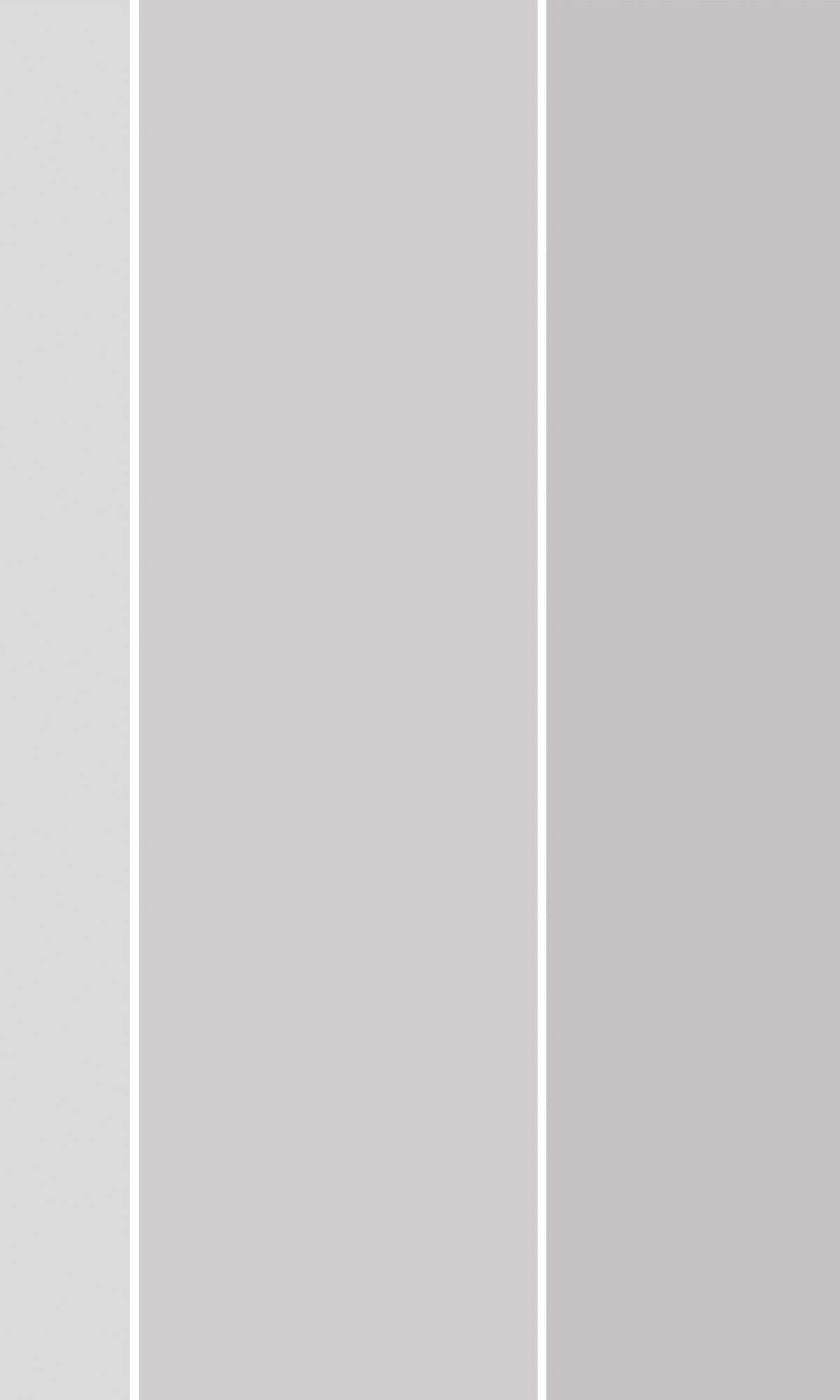Gray Bayadere Stripes Murals M2656 - Sample