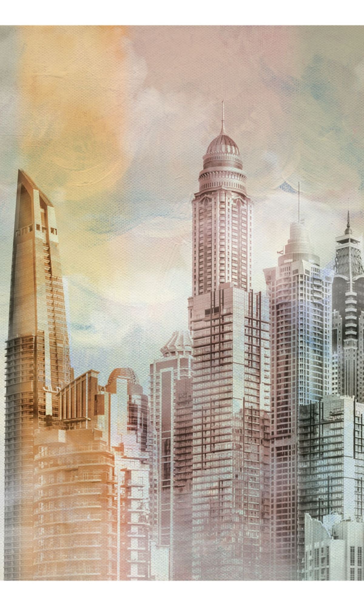 Walls Republic Dubai marina wall mural M2884