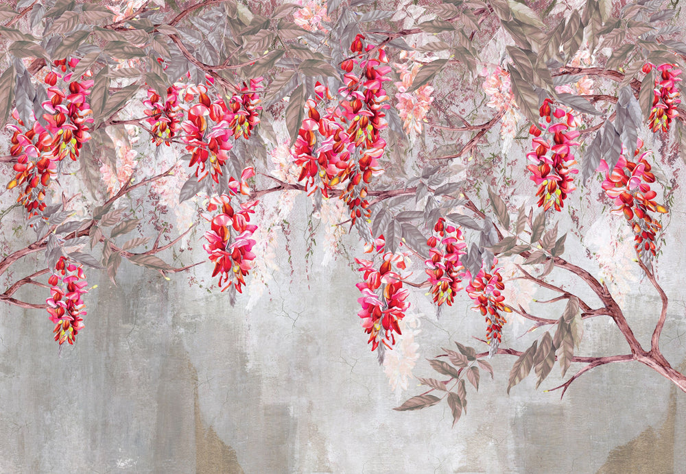 Pink Acacias in Bloom Murals M2663