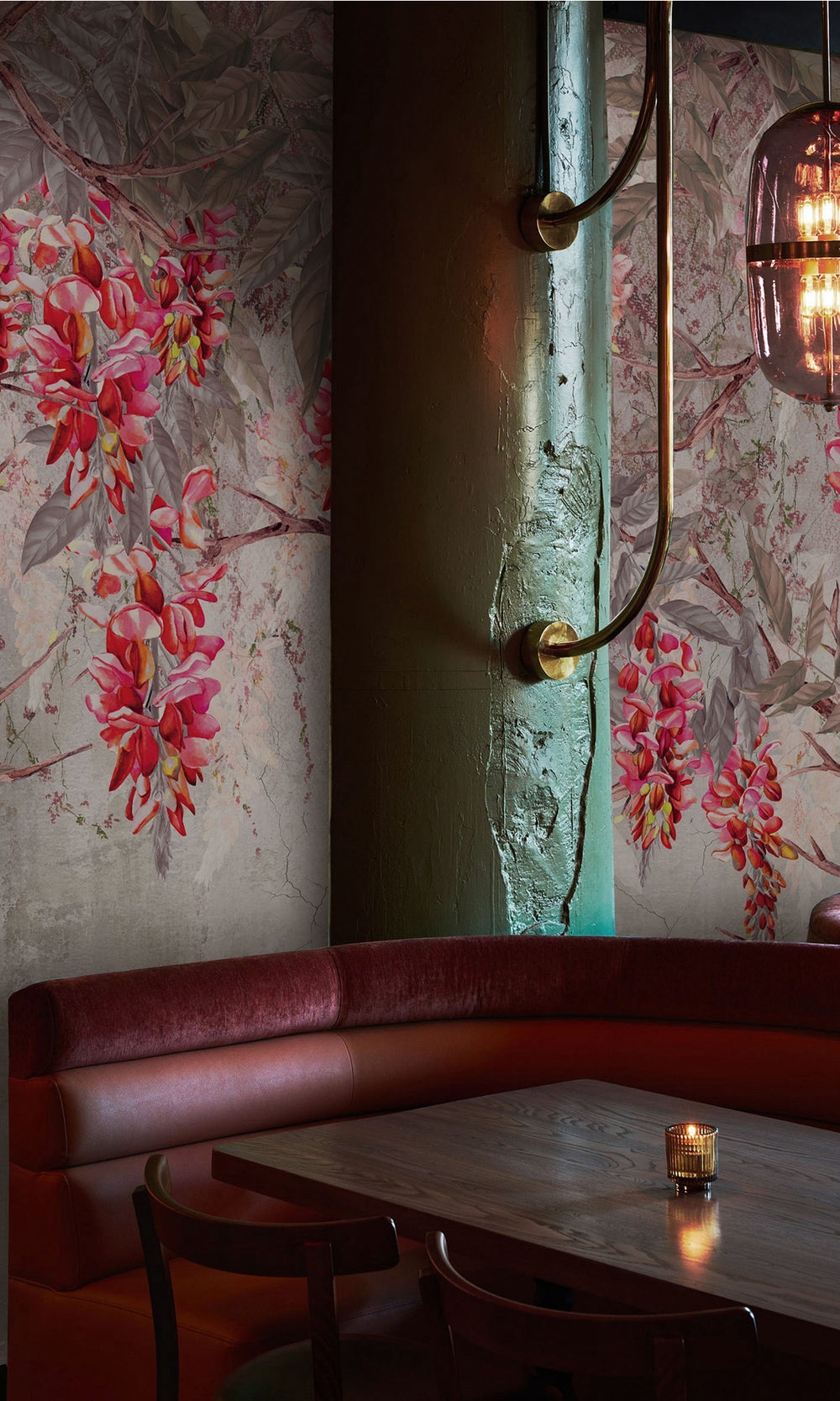 Pink Acacias in Bloom Murals M2663