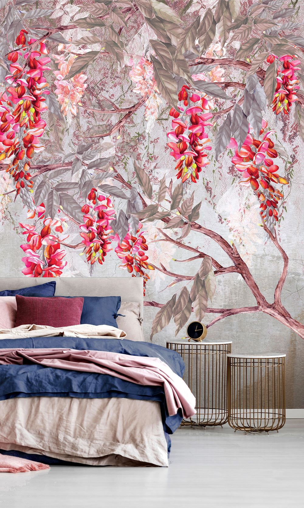 Pink Acacias in Bloom Murals M2663