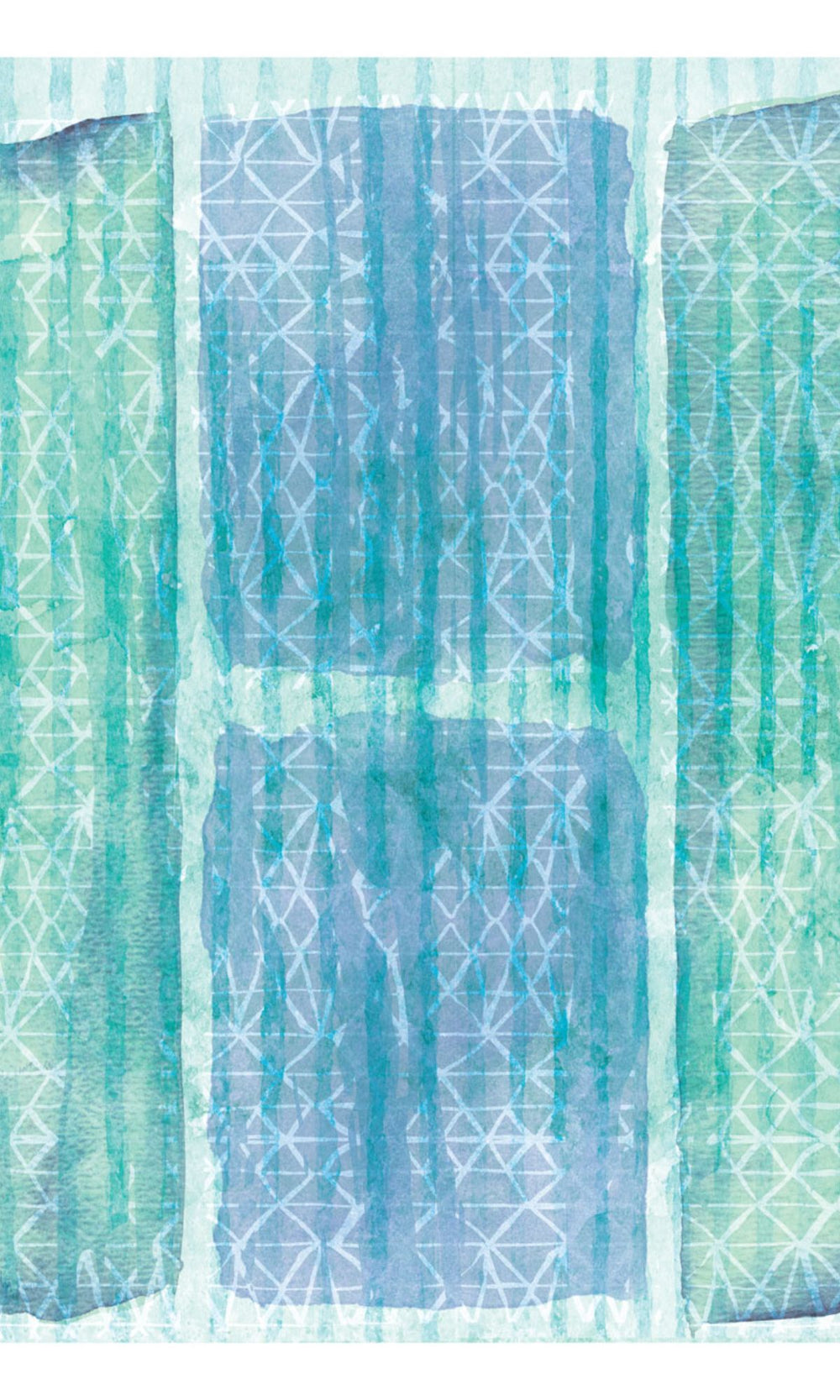 Walls Republic Shibori stripes wall mural M2878