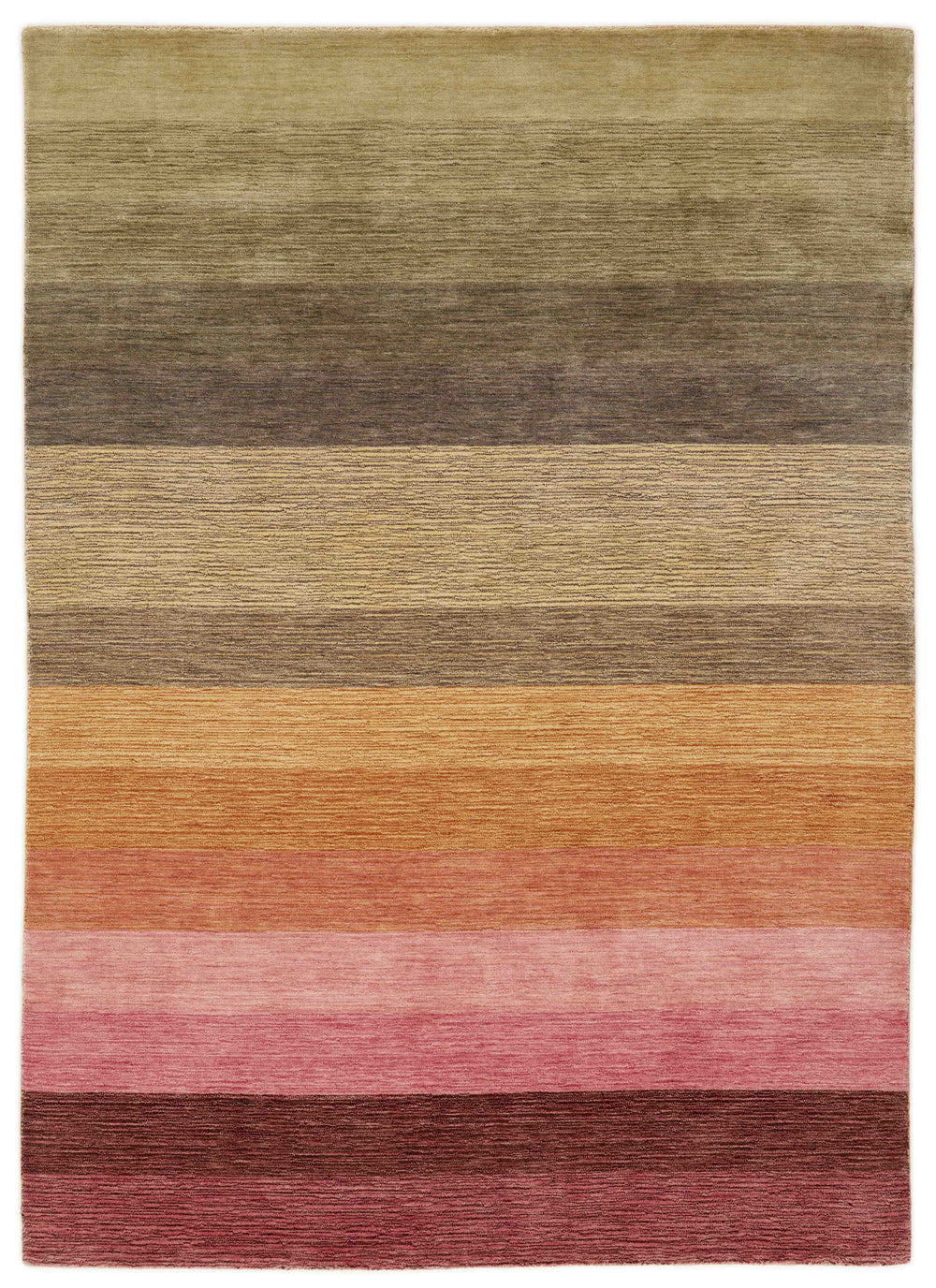 Leafs Collect Soft Handwoven Wool Rugs in Enchanting Colors | Walls Republic
