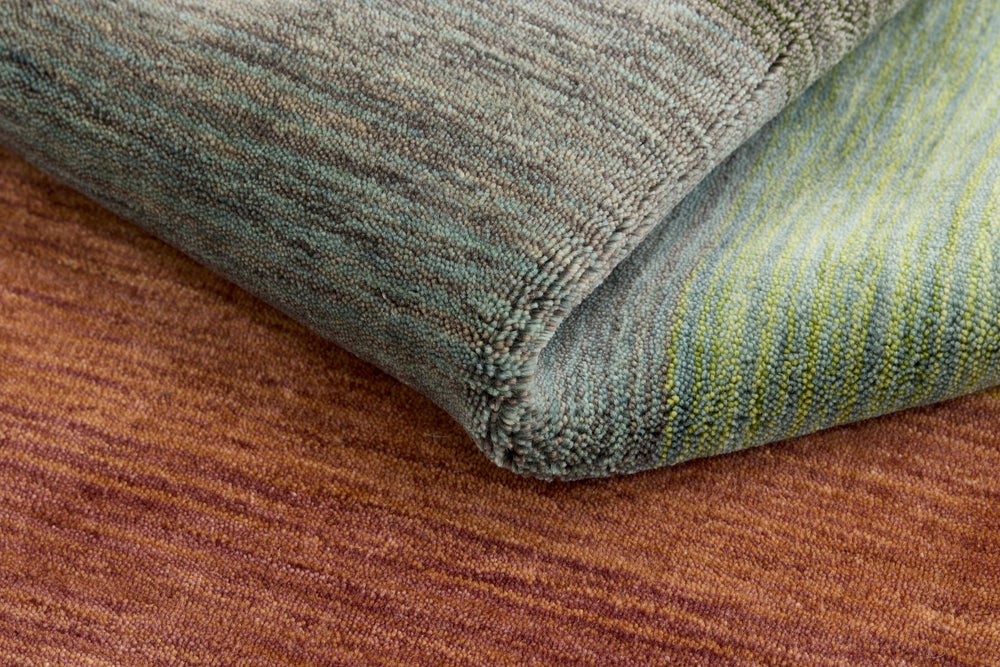 Multi Abstract Leaf Handloom Rectangular Luxury Rugs