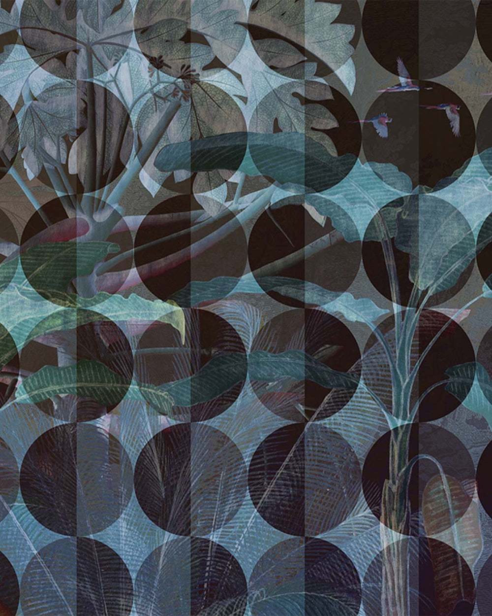 Blue Circular Nature M9463