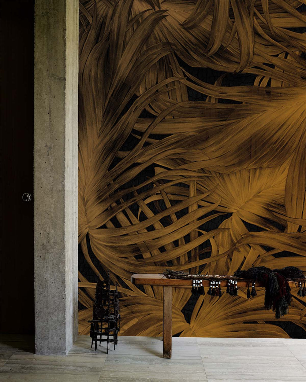 Orange Flowing Botanicals M9529