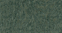 Navy Green Cascading Faux Snakeskin Mural Wallpaper M2607 - Sample