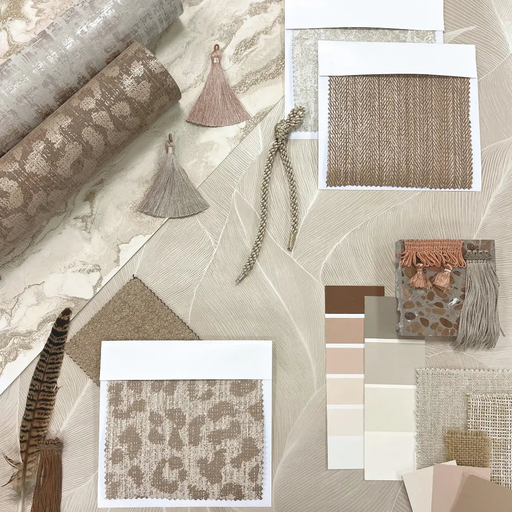 Custom wallpaper pattern detail