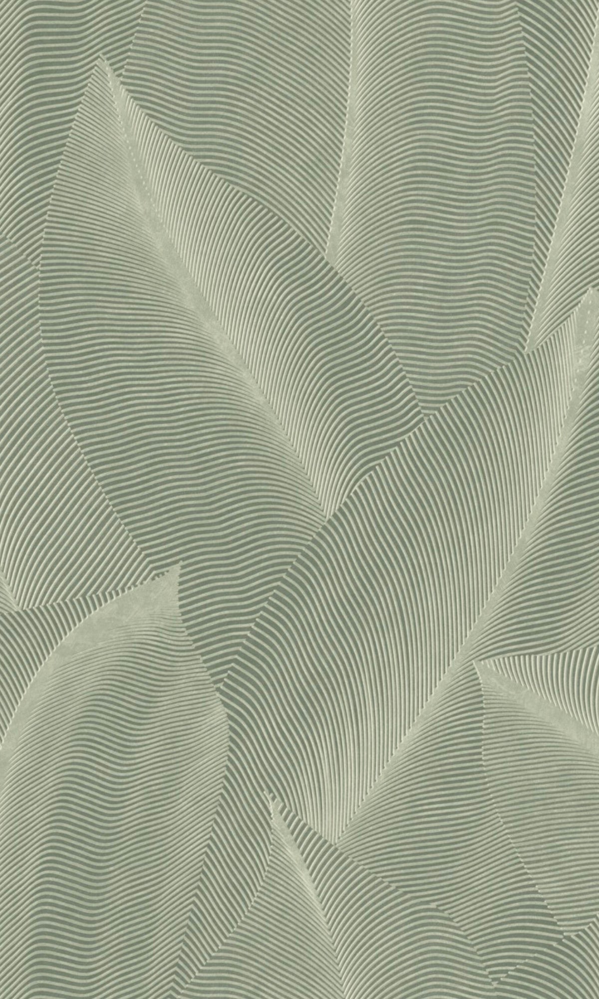 Moss Bold Digital Like Leaf Wallpaper R9031