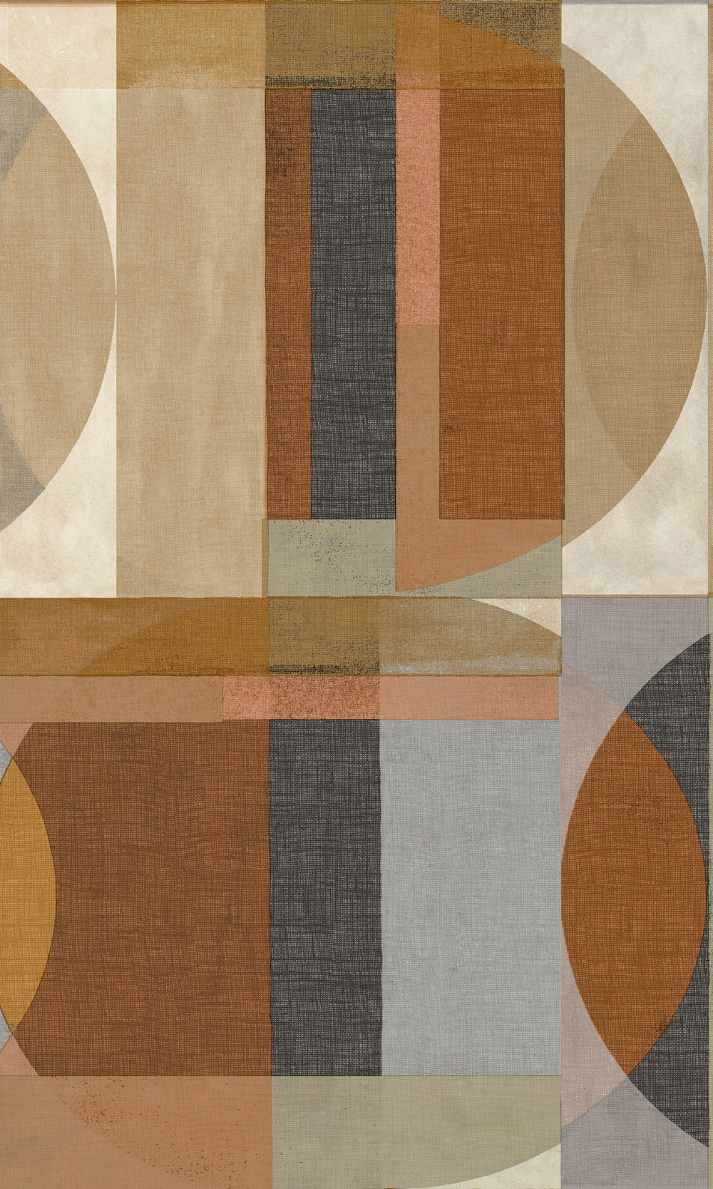 Multi Coloured Geometric Circles Wallpaper R9199