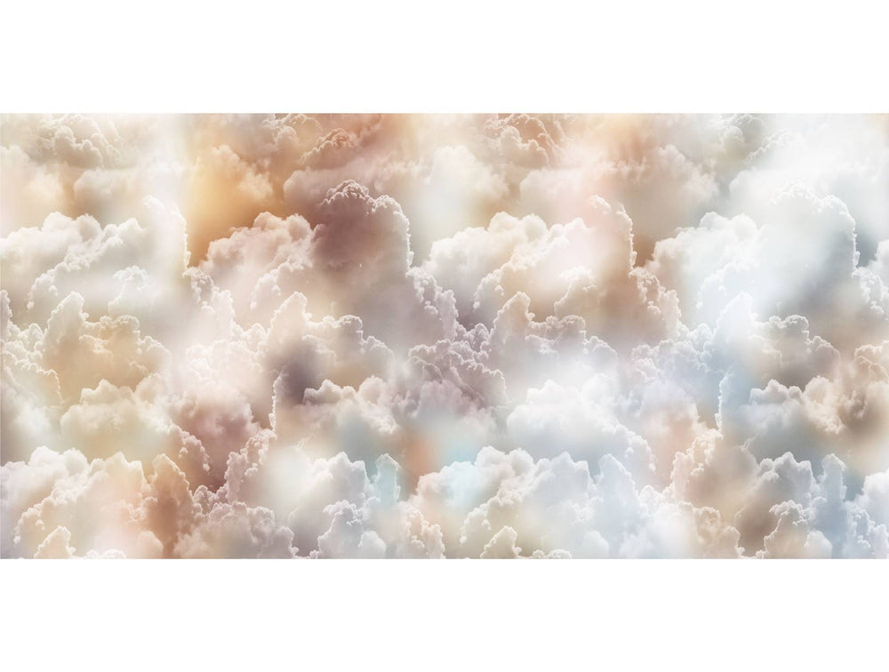 Neutral Abstract Grunge Mural Wallpaper M1361