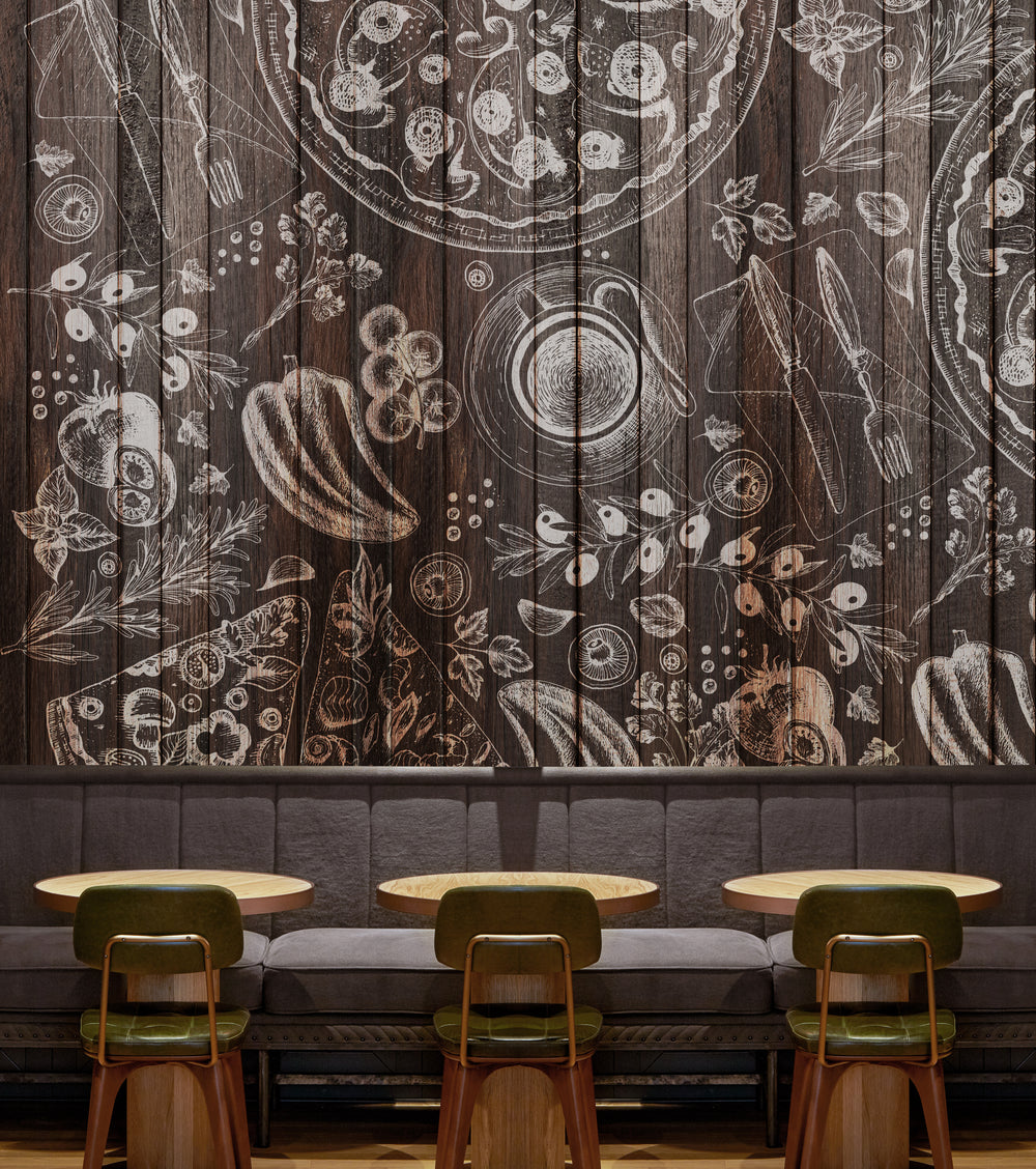 Neutral Delicious Mural Wallpaper M1406
