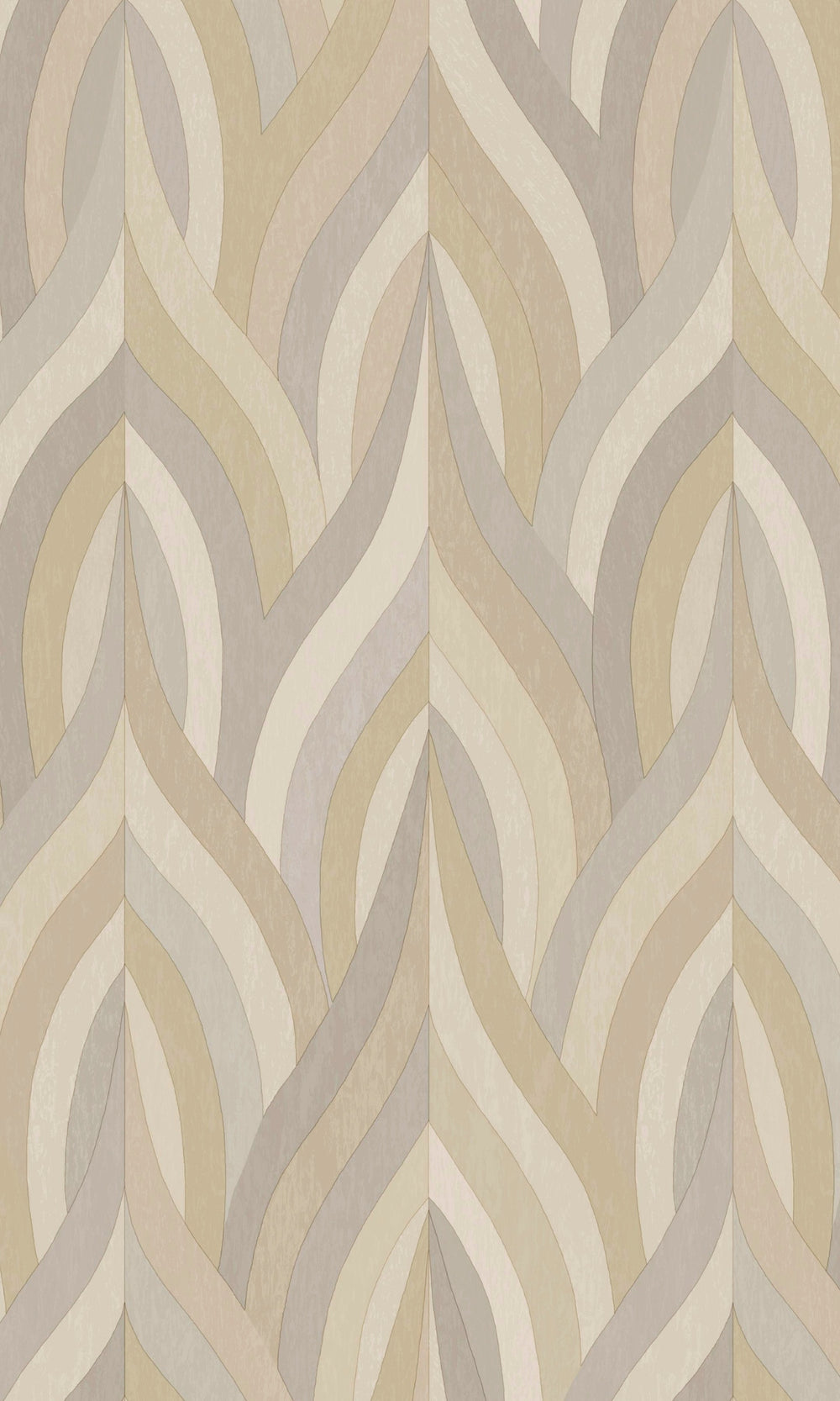 Neutral Interlacing Lines Geometric Wallpaper R8954