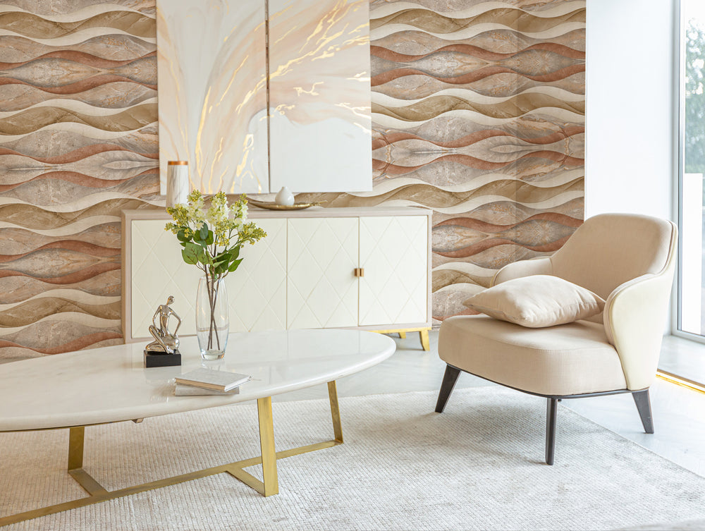 Neutral Marble Natural Mural Wallpaper M1339