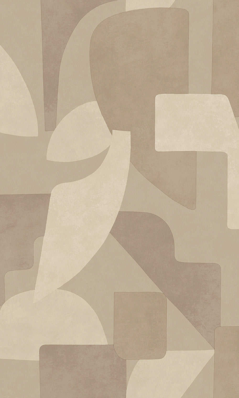 Neutral Modern Asbtract Geometric Wallpaper R8974